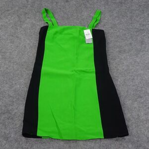 Ralph Lauren Dress Womens 6 Purple‎ Label Green Black Silk Lined Shift